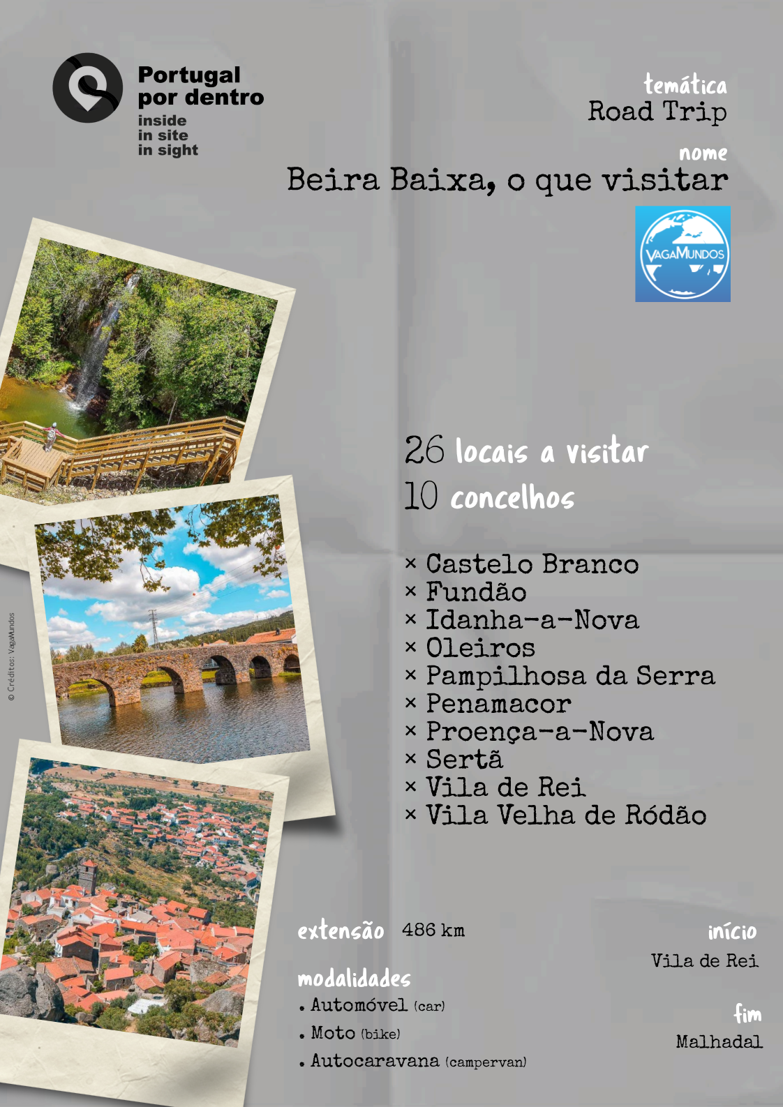 Beira Baixa, o que visitar