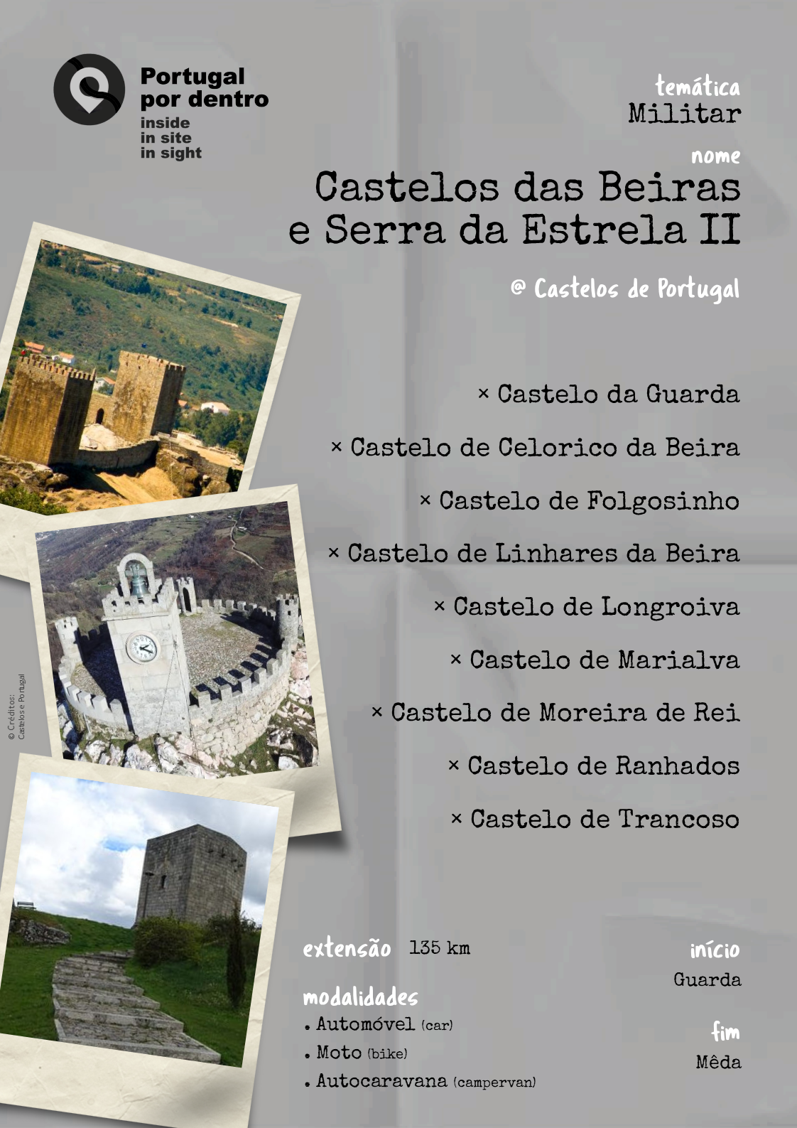 Castelos das Beiras e Serra da Estrela II