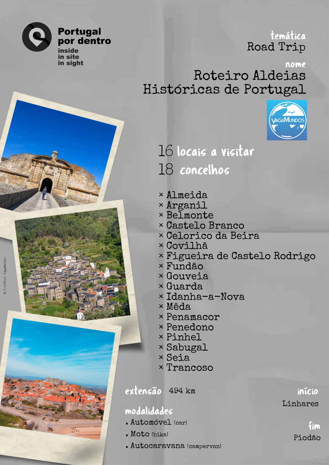 Roteiro Aldeias Históricas de Portugal