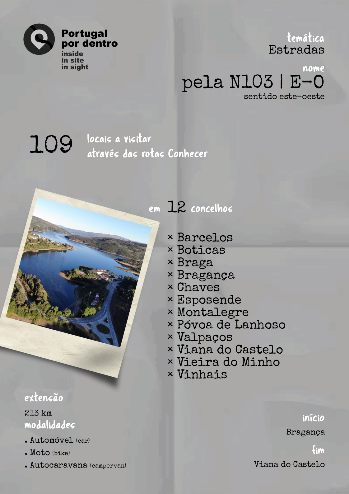 pela N103 . E-O