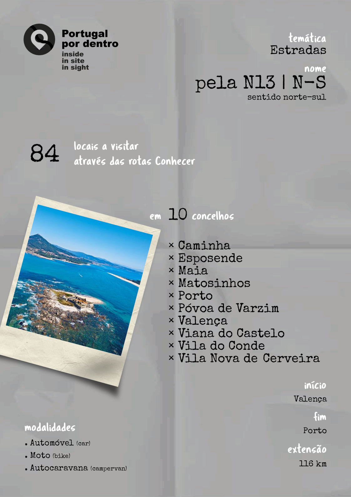 pela N13 . N-S